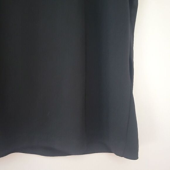 Anne Klein Black Slinky Sleeveless Top - Picture 5 of 10